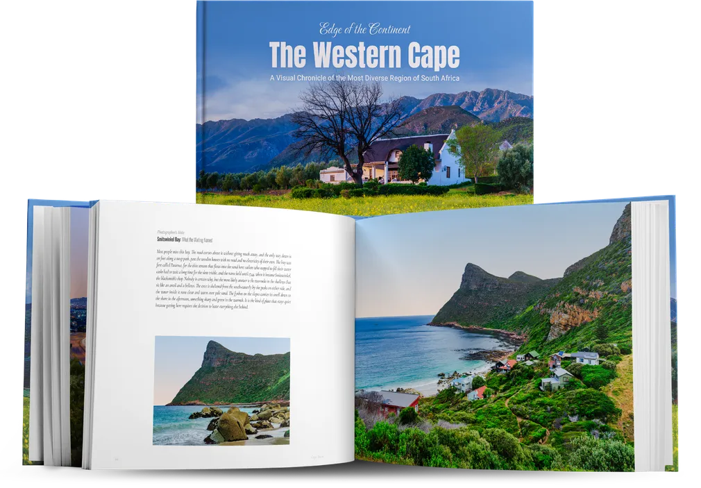 Edge of the Continent: The Western Cape — premium hardcover coffee table book
