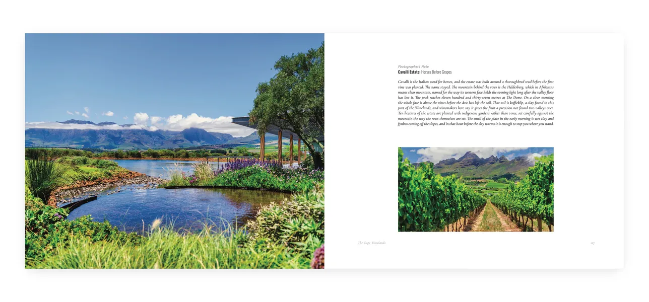 Page from Edge of the Continent showing the Cape coastline